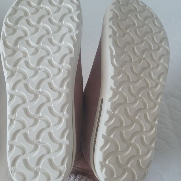 NWT Birkenstock Bend Low Pink Clay Suede Casual Sneakers Narrow Fit size 7 EU38 - Picture 16 of 16